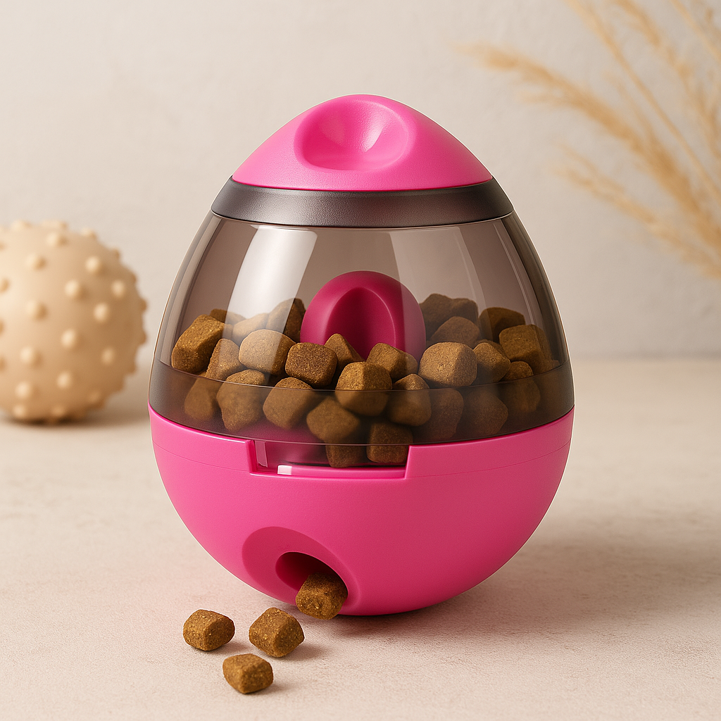 Interactive Pet Treat Ball Food Dispenser