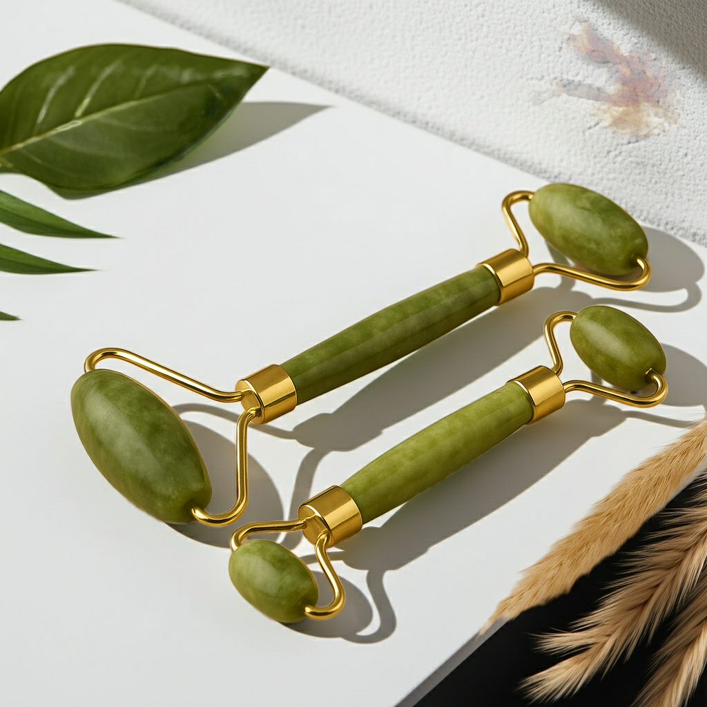 Double Head Jade Face Roller